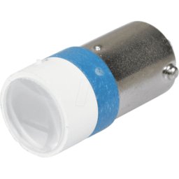 SIGNAL CONSTRUCT MELB 2242 - Proyector LED, BA9s, azul, 12 V, 6020 mcd, Ø10 mm, 30°.