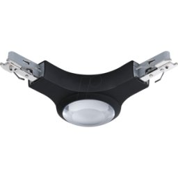 PAULMANN PLM 96997 - Conector URAIL pieza en L, iluminado, 123x57 mm, 5,3 W, negro