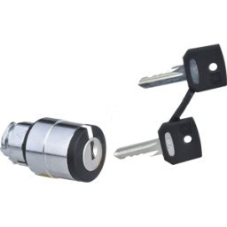SCHNEIDER ELECTRIC ZB4BG08 - Interruptor de llave, elemento frontal, Harmony XB4, 22 mm, negr