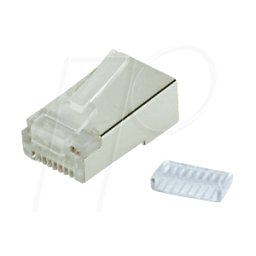 SHIVERPEAKS SHVP 72060-R10 - Cat.6 Plug + introductor, 10 piezas.