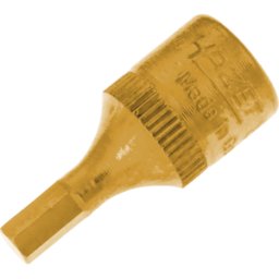 HAZET HZ 8501-4 - Punta de llave de vaso con hexágono interior, 4mm