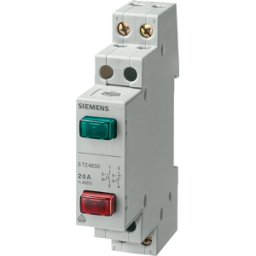 SIEMENS SIE 5TE4831 - Pulsadores, 1S/1Ö;+1S/1Ö; 20A, 2 botones rojo verde