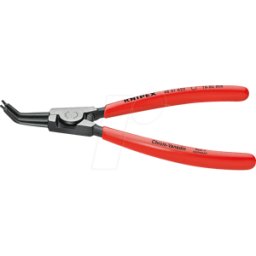 KNIPEX KN 46 31 A22 - Alicate para arandelas, curvado 45°, 185 mm
