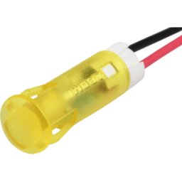 APEM APM QS63 Y24 - Lámpara de señalización LED, amarilla, 24 V