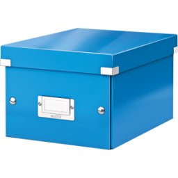 LEITZ 60430036 - Caja de archivos C&S; WOW pequeña azul