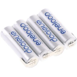 PANASONIC ENELOOP 4AA 1Z - Pila NiMH, AA (Mignon), 2000 mAh, paquete de 4