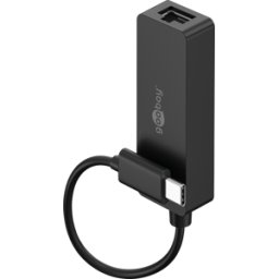 GOOBAY 76579 - Tarjeta de red, USB tipo C, Gigabit Ethernet, 1x RJ45