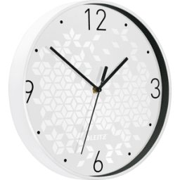 LEITZ 90150001 - Reloj de pared WOW blanco