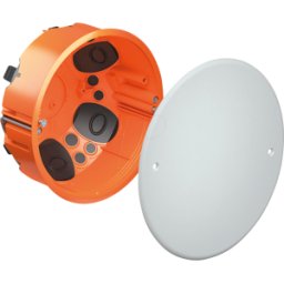 KAISER 9273-92 - Caja de conexión de 120 mm de diámetro de o-range