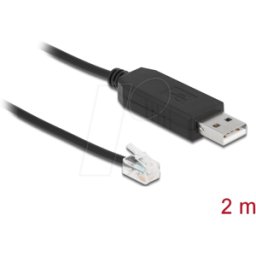 DELOCK 66734 - Cable adaptador USB para serie, protección ESD, Celestron