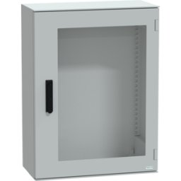 SCHNEIDER ELECTRIC NSYPLM86TVG - Carcasa de poliéster, al 847 x An 636 x T 300 mm, trsp. Puerta,