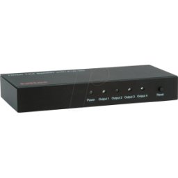 ROLINE 14013553 - Divisor HDMI, 4 puertos