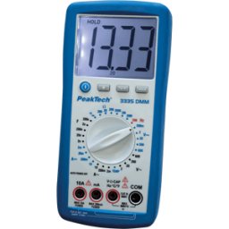PEAKTECH 3335 - Multímetro, digital, 2000 recuentos, medición de t