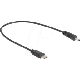 DELOCK 85403 - Cable de alimentación USB Type-C™ a CC 3,0 x 1,1 mm macho 27 cm