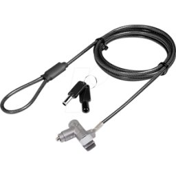 LOGILINK NBS015 - Cerradura del ordenador portátil, llave, 2 m.