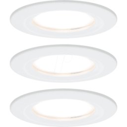 PAULMANN PLM 93496 - Foco empotrado led NOVA 3 x 6,5 W, 2700 W, blanco mate