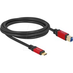 DELOCK 80613 - Cable USB 3.0, conector C a conector B, 2 m