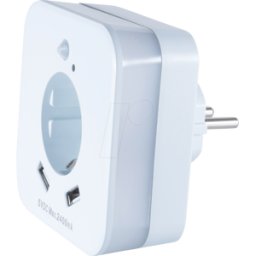 INNTEC SLED02 - Luz nocturna LED, con sensor de movimiento y 2 cargadores USB