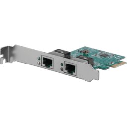 STARTECH.COM ST ST1000SPEXD4 - Tarjeta de red, PCI Express, 2 Gigabit Ethernet