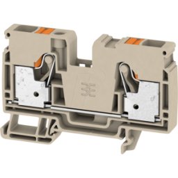 WEIDMÜLLER A2C 10 - Klippon® Connect feed-through terminal, A-series beige