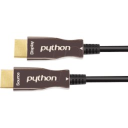 PYTHON GC M0247 - Cable HDMI® híbrido AOC, negro, 30 m