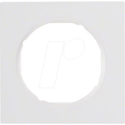 BERKER 10112289 - Marco 1x R.3 blanco polar, brillante