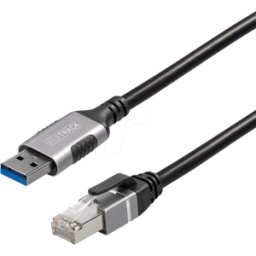 MAXTRACK TME C540-1 - Adaptador de red, cable, USB 3.0 tipo a, Gigabit Ethernet, 1 m