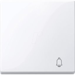 MERTEN ME SM 3305-0325 - Sistema M, rocker, símbolo de campana, antibacteriano bri