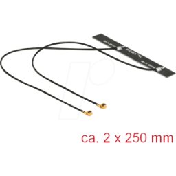 DELOCK 89631 - ANTENA WLAN, MHF/U.FL-LP-068