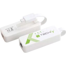 TECHLY IADAP-U31-ETG3 - Tarjeta de red, tipo C, Gigabit Ethernet, 1 RJ45