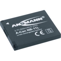 ANSMANN ANS 1400-0028 - Batería, cámara digital, compatible, 600 mAh, Cano