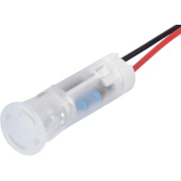 APEM APM QS83 HW220 - Lámpara de señalización LED, blanca, 220 V,