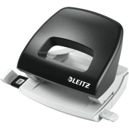 LEITZ 50380095 - Perforador de oficina, hasta 16 batt, Nexxt, negro
