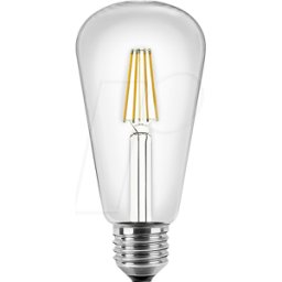 BLULAXA 48349 - Lámpara de filamento LED ST64 E27 4,5 W 470 lm WW