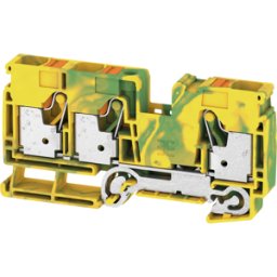 WEIDMÜLLER A3C 16 PE - Klippon® Connect Terminal de continuidad serie A, verde / amaril