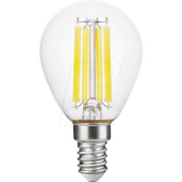 SCHIEFER LIGHTING SCHI LT147280627 - Lámpara LED E14, 7 W, 806 lm, 2700 K, filamento, regulable
