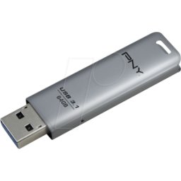 PNY FD64GESTEEL31G - Memoria USB, USB 3,1, Elite Steel, 64 GB