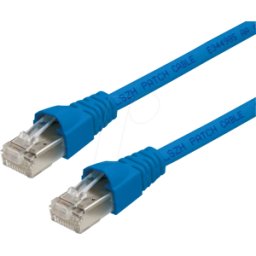 TELEGÄRTNER TG 100008465 - Cable de conexión RJ45 Cat.6a S/FTP 3 m azul