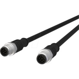 METZ CONNECT MC 142MEA11100 - Cable de sensor, M12, 8 polos, ac > ac, 10 m