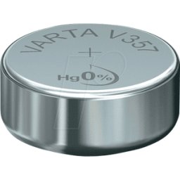 VARTA 357 - Pila de botón de óxido de plata, V 357, 155 mAh, 1