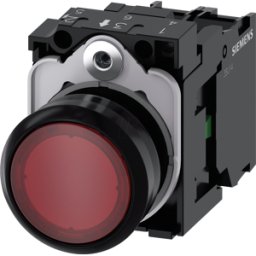SIEMENS ACT02 0AB20-1BA0 - Pulsador luminoso, 1 no, rojo, redondo