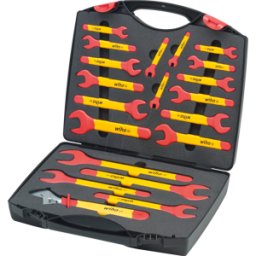 WIHA 43022 - Juego de llave única abierta aislada 6-32 mm