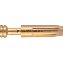 HARTING HAN 933 6215 - Conector hembra de contacto, 0,75mm², cobre, chapado en oro