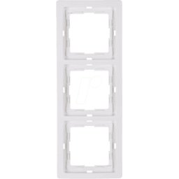 KOPP EL VEN 400329066 - Marco de cubierta - triple, VENECIA, blanco puro
