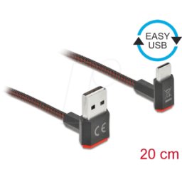 DELOCK 85274 - Cable USB 2.0, Easy a St. En C St,, de, 0,2 m