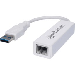 MANHATTAN 506847 - Tarjeta de red, USB 3.0, Gigabit Ethernet, 1 RJ45