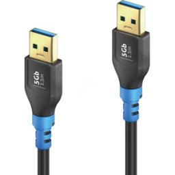 PURELINK FI-U310-015 - Cable USB de 5 Gb/s, conector A, 1,5 m