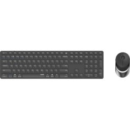 RAPOO 9850M SW - Combinación de teclado/ratón, Bluetooth/radio, gri