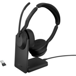 JABRA JA 25599-989-989 - Auriculares, Evolve2 55, Link380a, UC, estéreo, incl. estación d