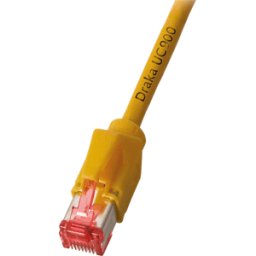 EFB-ELEKTRONIK PATCH-600 25 GE - Cable de interconexiones Cat.6a, S/FTP, 25m, amarillo